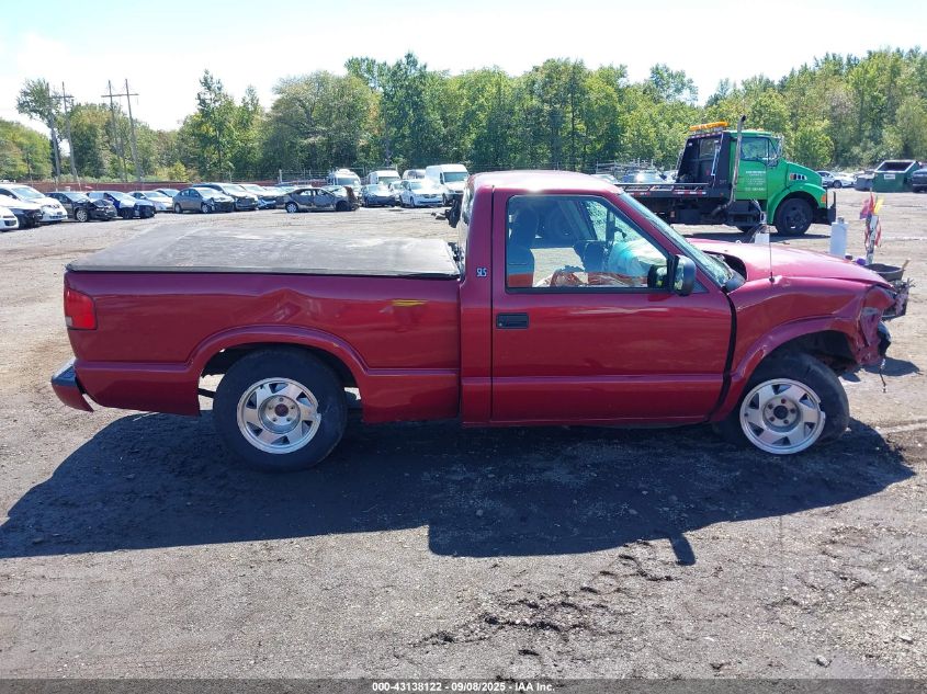 2002 GMC Sonoma Sls VIN: 1GTCS14W628216872 Lot: 43138122