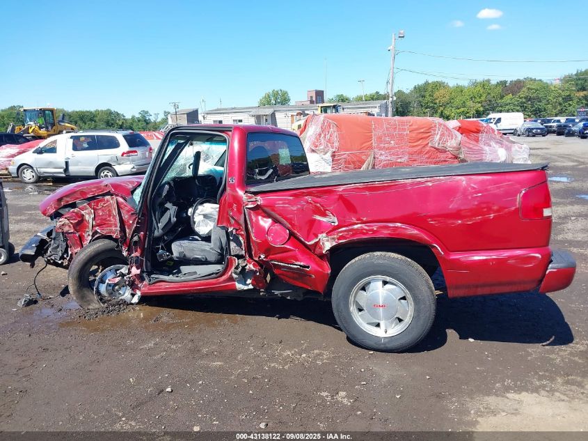 2002 GMC Sonoma Sls VIN: 1GTCS14W628216872 Lot: 43138122