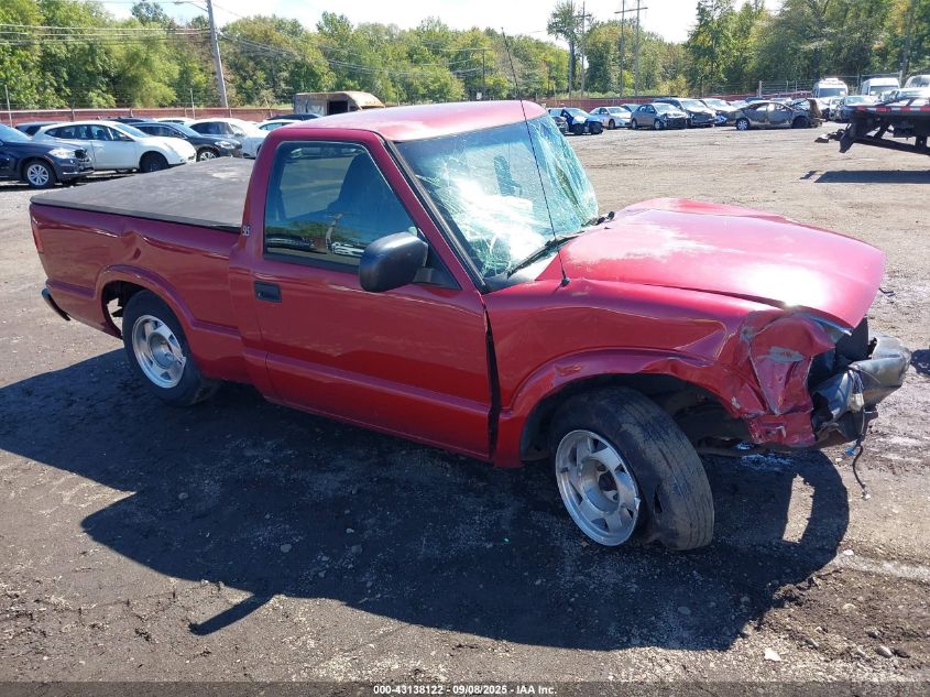 2002 GMC Sonoma Sls VIN: 1GTCS14W628216872 Lot: 43138122