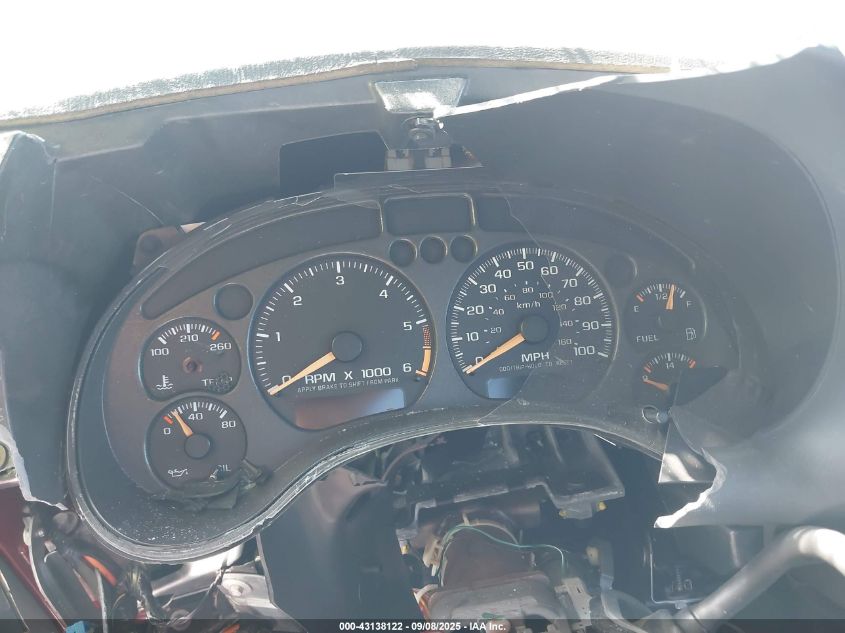 2002 GMC Sonoma Sls VIN: 1GTCS14W628216872 Lot: 43138122