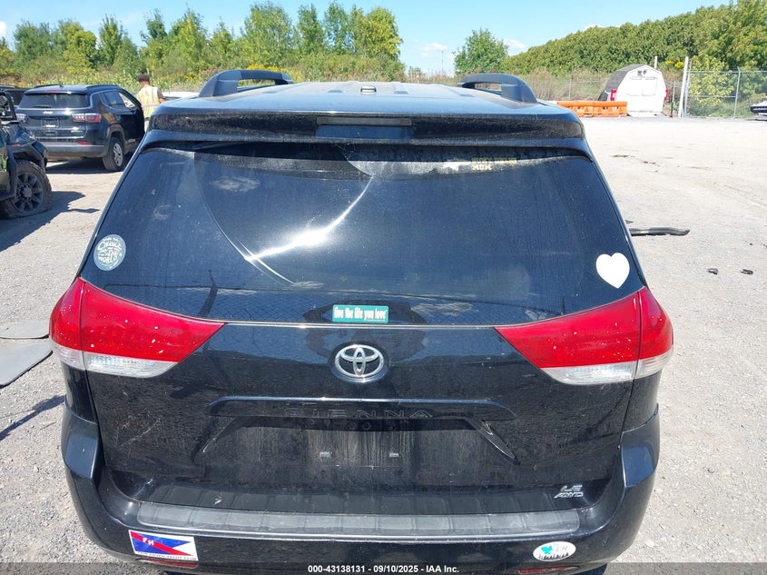 2014 Toyota Sienna Le 7 Passenger VIN: 5TDJK3DC0ES091392 Lot: 43138131