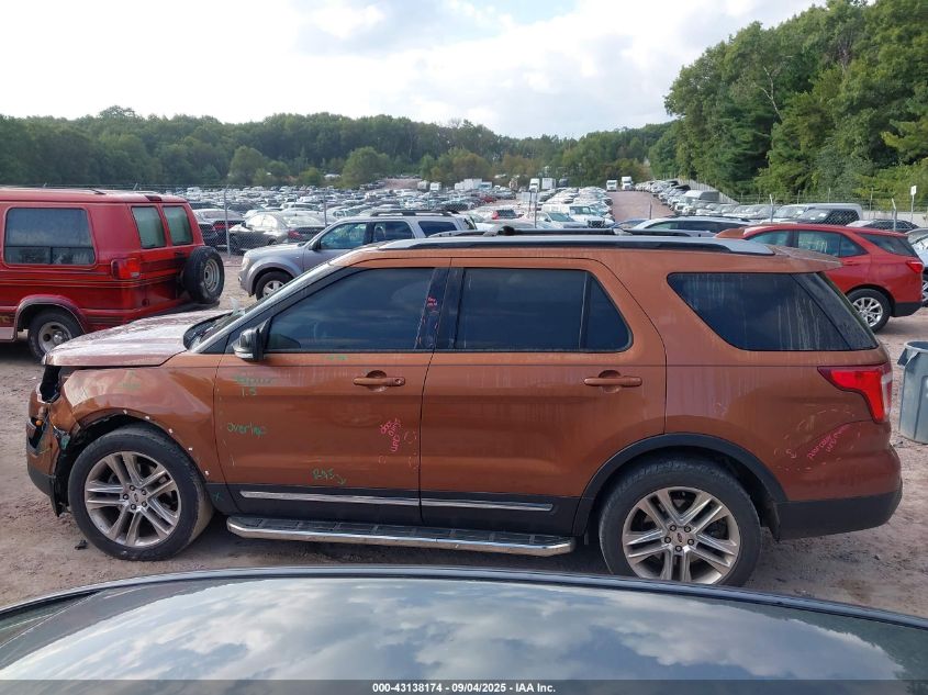 2017 Ford Explorer Xlt VIN: 1FM5K8D80HGD37149 Lot: 43138174