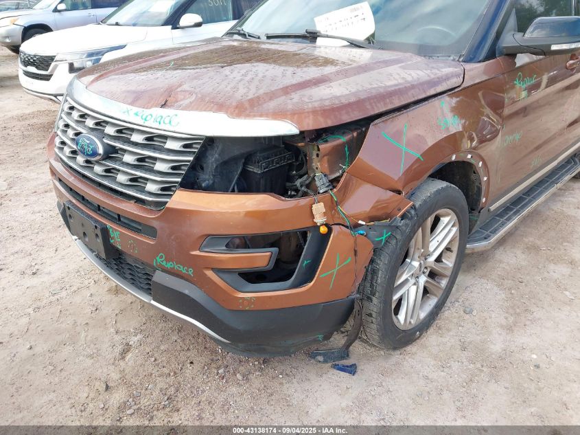 2017 Ford Explorer Xlt VIN: 1FM5K8D80HGD37149 Lot: 43138174