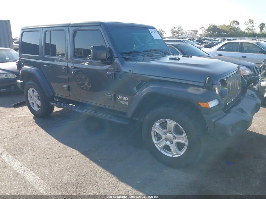 2018 JEEP WRANGLER UNLIMITED SPORT S 4X4 - 1C4HJXDN2JW207793