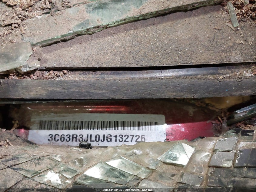 2018 Ram 3500 Laramie 4X4 8' Box VIN: 3C63R3JL0JG132726 Lot: 43138195