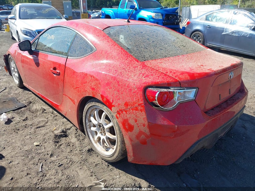 2014 Scion Fr-S red coupe gasoline JF1ZNAA13E9700268 photo #4