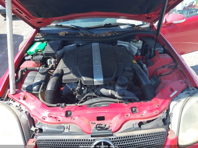 2002 Mercedes-Benz Slk 320 VIN: WDBKK65F52F250464 Lot: 43138396