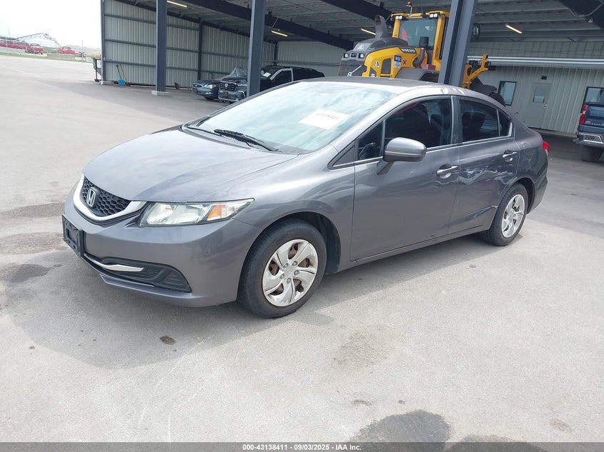 2014 HONDA CIVIC LX - 19XFB2F59EE228015