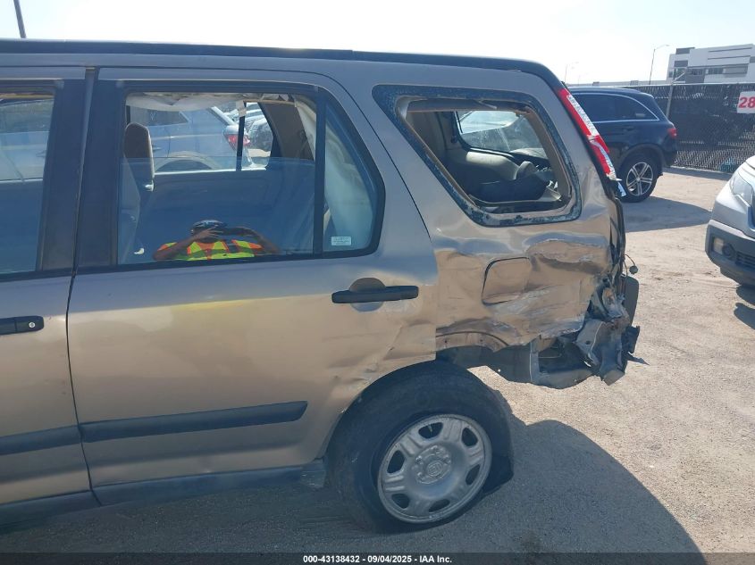 2005 Honda Cr-V Lx VIN: JHLRD78585C047550 Lot: 43138432