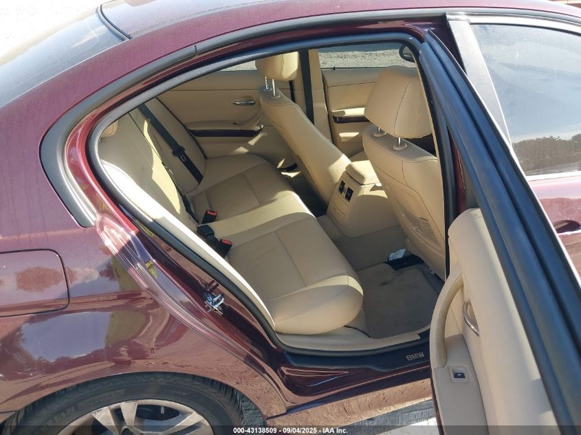 2008 BMW 328I VIN: WBAVA37528NL54474 Lot: 43138509