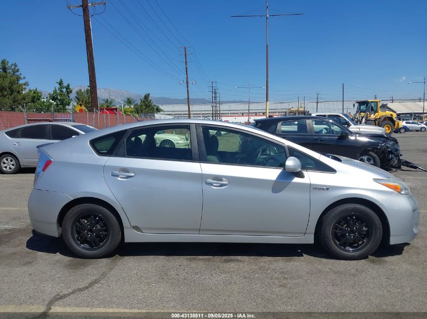 2012 Toyota Prius Two VIN: JTDKN3DU0C5417778 Lot: 43138511