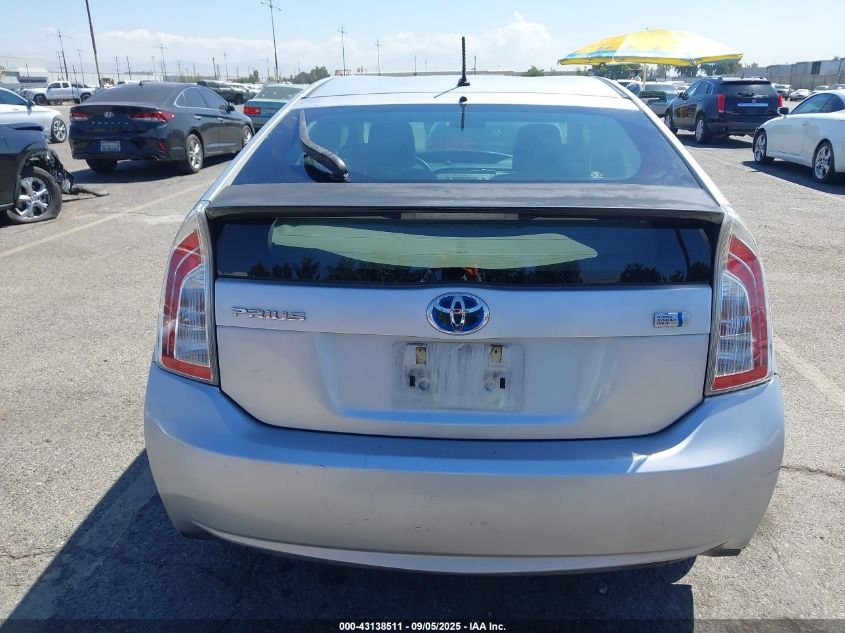 2012 Toyota Prius Two VIN: JTDKN3DU0C5417778 Lot: 43138511