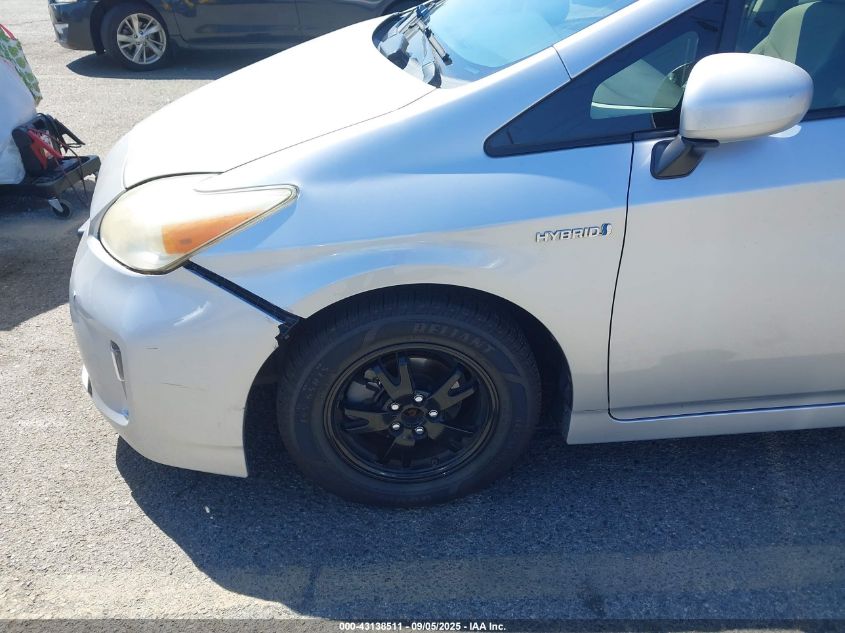 2012 Toyota Prius Two VIN: JTDKN3DU0C5417778 Lot: 43138511