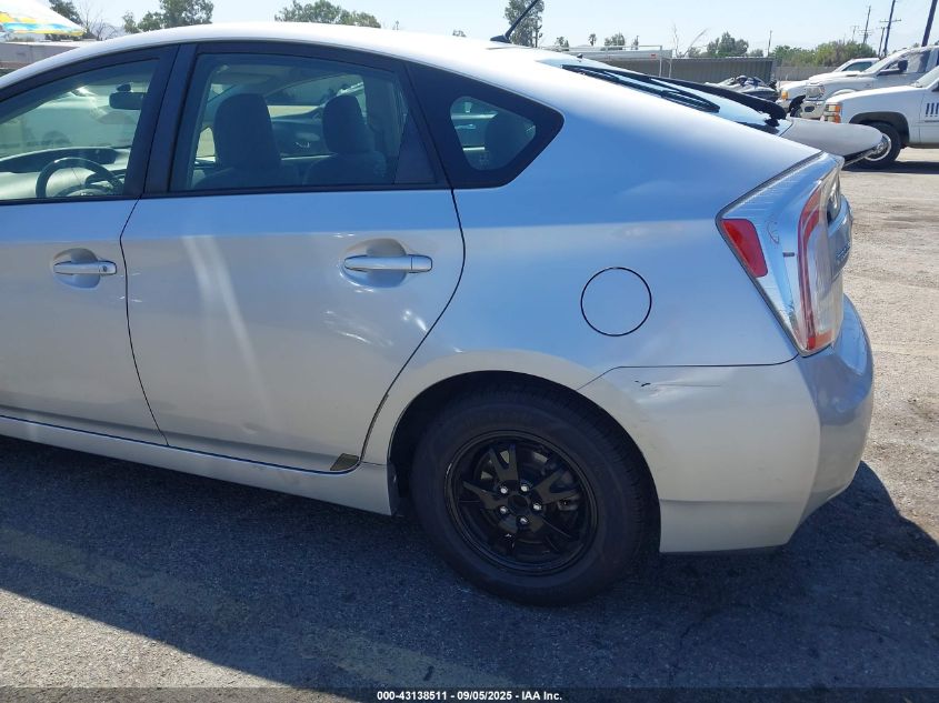 2012 Toyota Prius Two VIN: JTDKN3DU0C5417778 Lot: 43138511