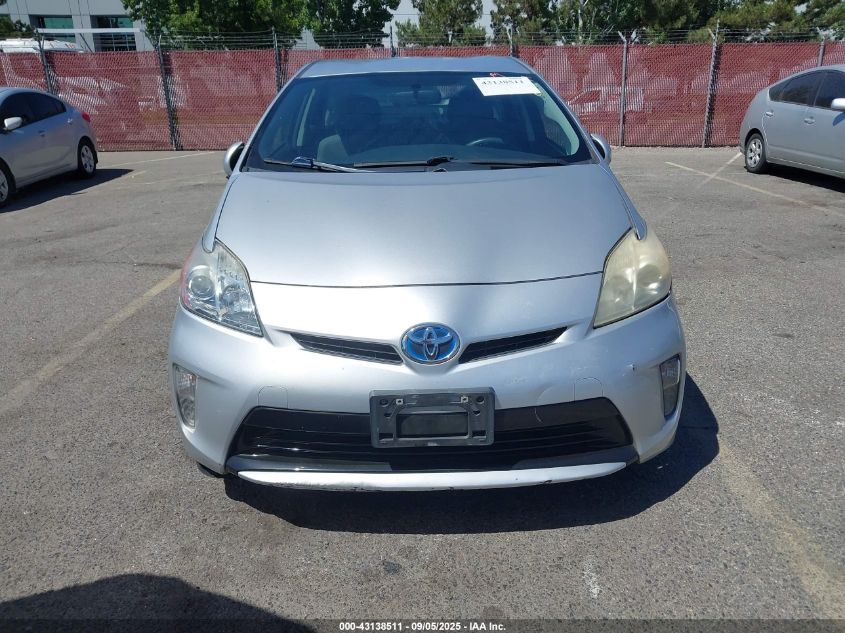 2012 Toyota Prius Two VIN: JTDKN3DU0C5417778 Lot: 43138511