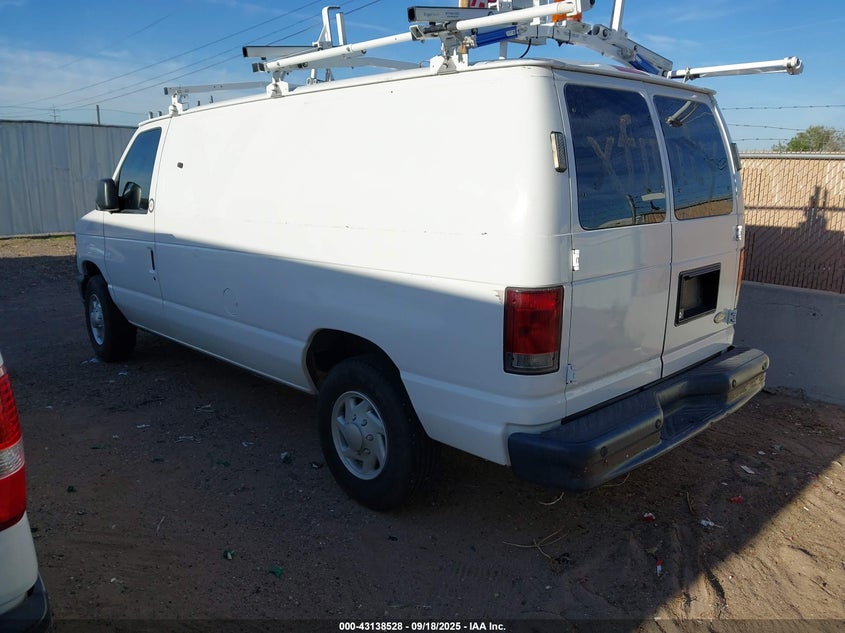 Vin: 1ftne2el6bdb37008, lot: 43632868, ford e-250 commercial 20113