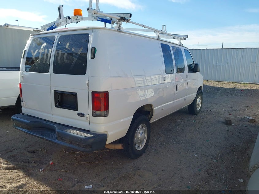Vin: 1ftne2el6bdb37008, lot: 43632868, ford e-250 commercial 20114