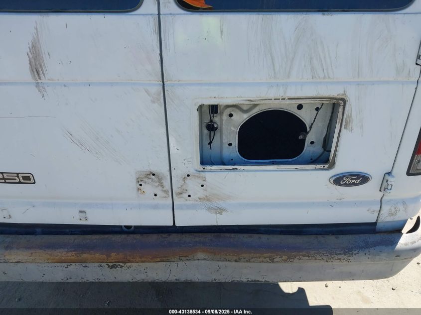 1999 Ford E-250 Commercial/Recreational VIN: 01FTNE24L1XHA6785 Lot: 43138534