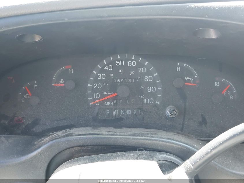 1999 Ford E-250 Commercial/Recreational VIN: 01FTNE24L1XHA6785 Lot: 43138534