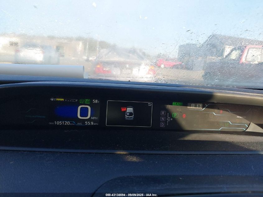 2017 Toyota Prius Prime Plus VIN: JTDKARFP0H3004767 Lot: 43138594