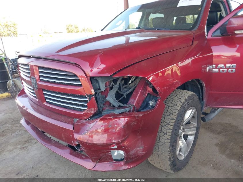 2013 Ram 1500 Sport VIN: 1C6RR7MT1DS556734 Lot: 43138640