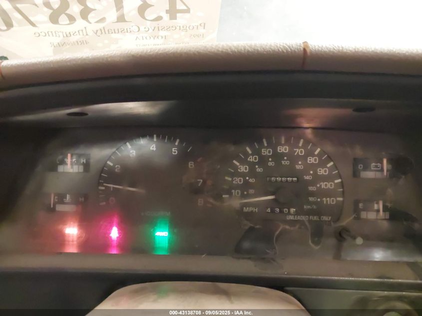 1995 Toyota 4Runner Vn39 Sr5 VIN: JT3VN39W1S0219637 Lot: 43138708