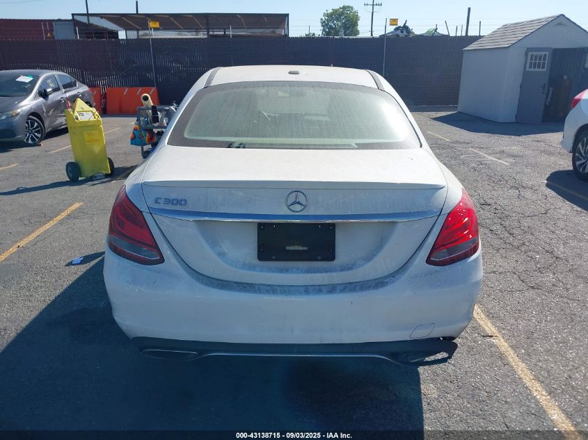 2018 Mercedes-Benz C 300 VIN: 55SWF4JB6JU273154 Lot: 43138715