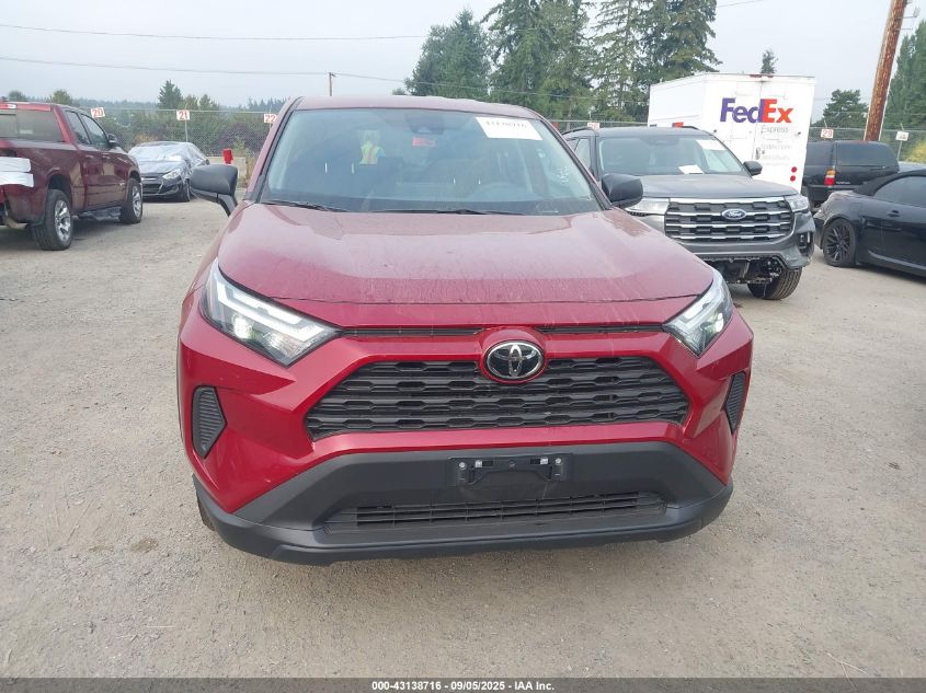 2025 Toyota RAV4 - 2T3F1RFV7SW523917