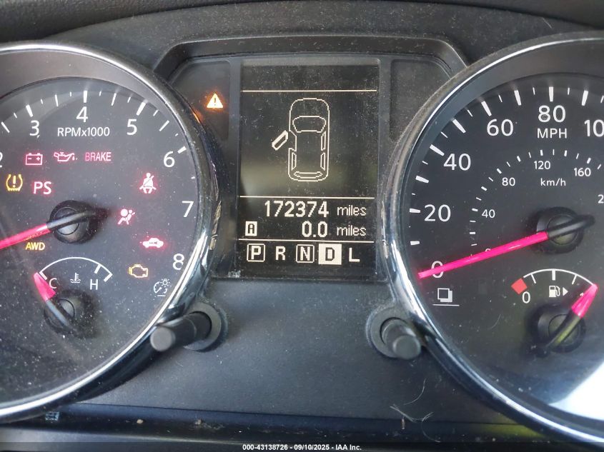 2012 Nissan Rogue Sv W/Sl Pkg VIN: JN8AS5MV4CW404992 Lot: 43138726