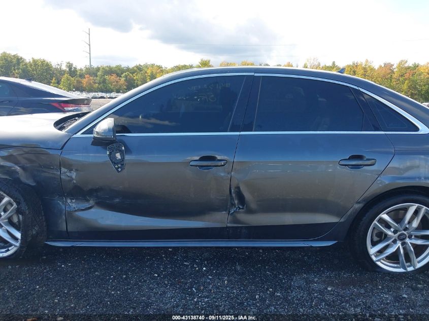 2020 Audi A4 Premium Plus 45 Tfsi Quattro S Tronic VIN: WAUENAF40LA064669 Lot: 43138740