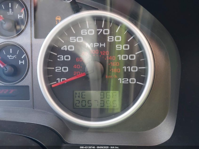 2007 Ford F-150 Lariat/Xlt VIN: 1FTPW125X7KD05807 Lot: 43138746