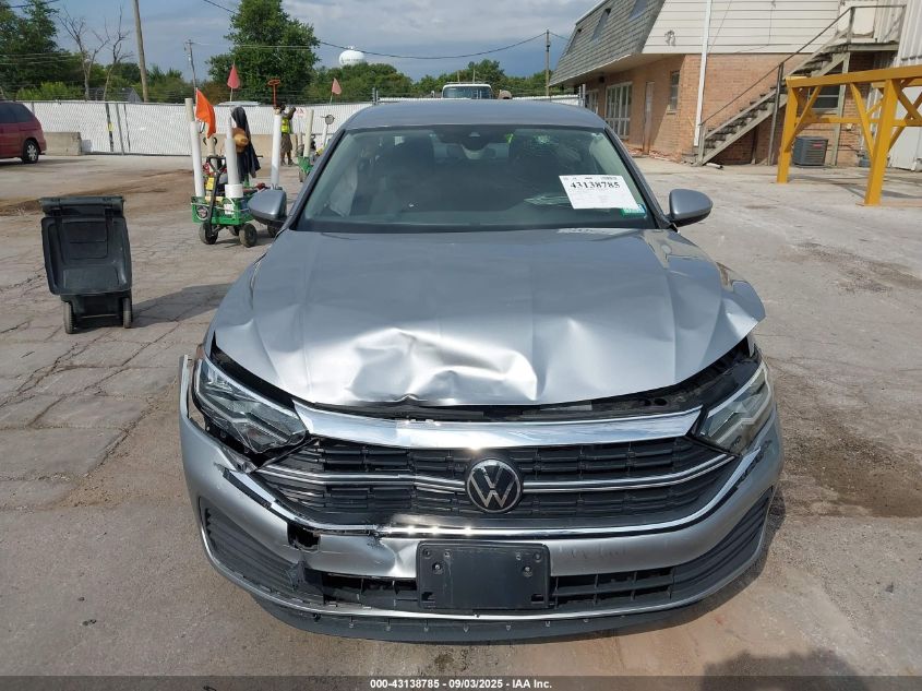 2024 Volkswagen Jetta 1.5T S VIN: 3VW5M7BUXRM080031 Lot: 43138785