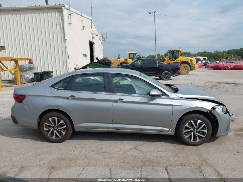 2024 Volkswagen Jetta 1.5T S VIN: 3VW5M7BUXRM080031 Lot: 43138785