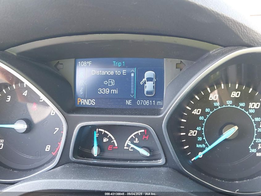 2015 Ford Escape Se VIN: 1FMCU0G72FUB18942 Lot: 43138845