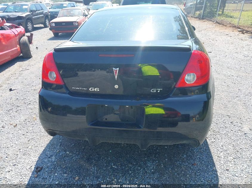 2008 Pontiac G6 Gt VIN: 1G2ZH57N084163724 Lot: 43138905