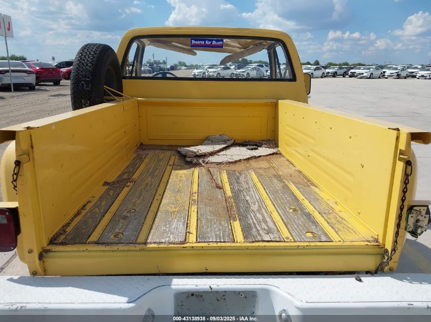 1977 GMC C15 Fenderside W/Sho VIN: TCD147A512030 Lot: 43138938