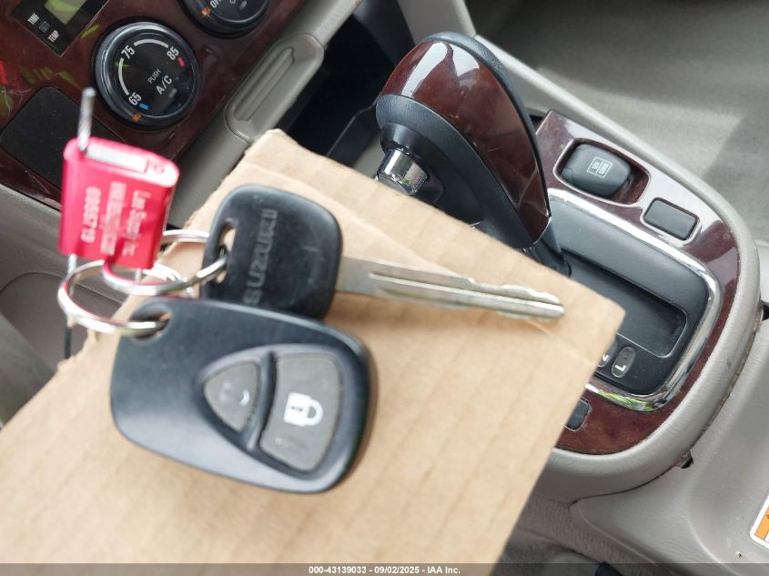 2003 Suzuki Xl-7 Ltd/Touring VIN: JS3TX92V234105188 Lot: 43139033