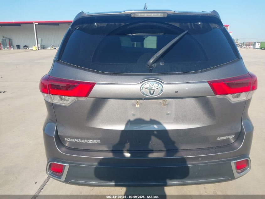 2017 Toyota Highlander Limited VIN: 5TDYZRFH1HS227054 Lot: 43139105