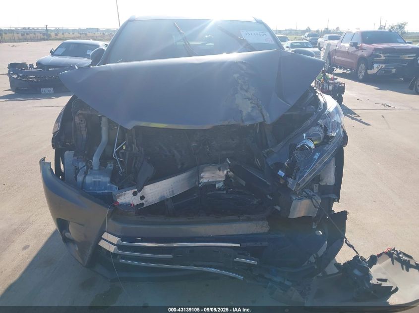 2017 Toyota Highlander Limited VIN: 5TDYZRFH1HS227054 Lot: 43139105