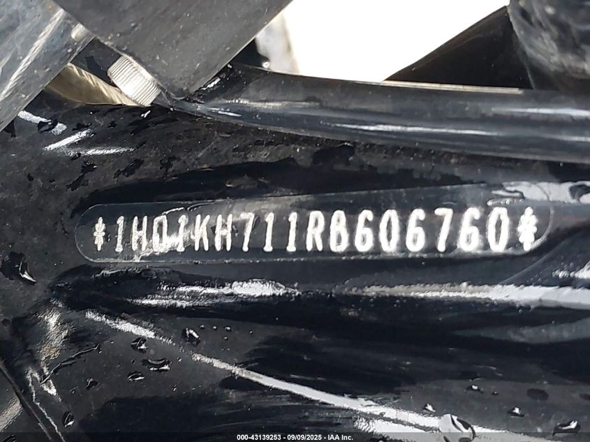 2024 Harley-Davidson Fltrx VIN: 1HD1KH711RB606760 Lot: 43139253