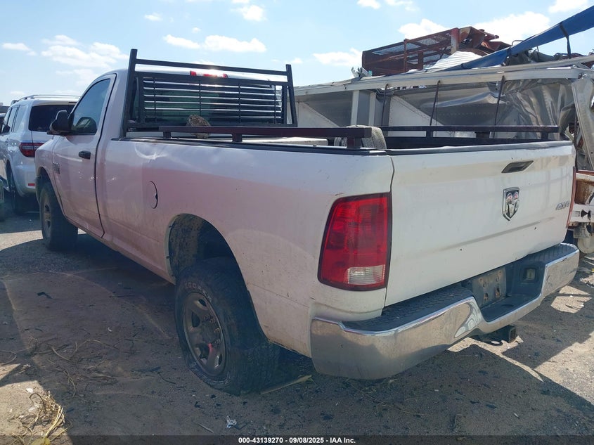 2012 Dodge Ram 2500 St white pickup gasoline 3C6LD5ATXCG284512 photo #4