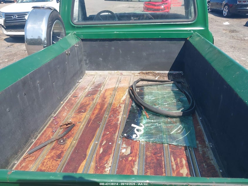 1967 Ford F100 VIN: FA7FT2002E2 Lot: 43139314