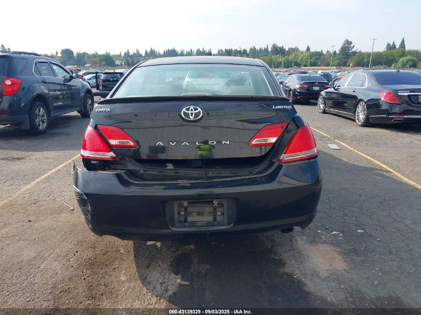 2007 Toyota Avalon Xl/Xls/Touring/Limited VIN: 4T1BK36B77U182551 Lot: 43139329