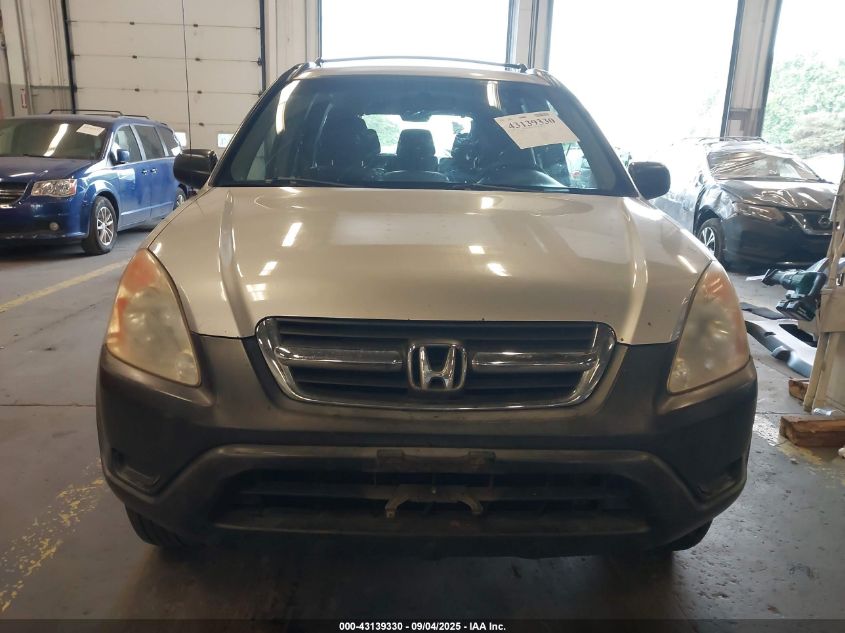 2002 Honda Cr-V Lx VIN: JHLRD78562C010413 Lot: 43139330