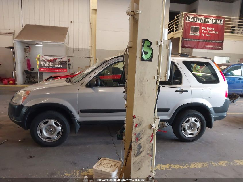 2002 Honda Cr-V Lx VIN: JHLRD78562C010413 Lot: 43139330