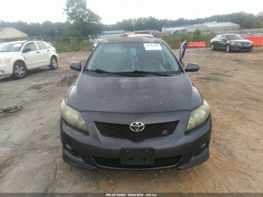 2009 Toyota Corolla S VIN: 2T1BU40E29C125374 Lot: 43139480