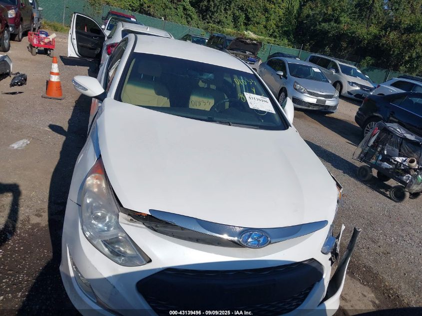 2015 Hyundai Sonata Hybrid VIN: KMHEC4A43FA119911 Lot: 43139496