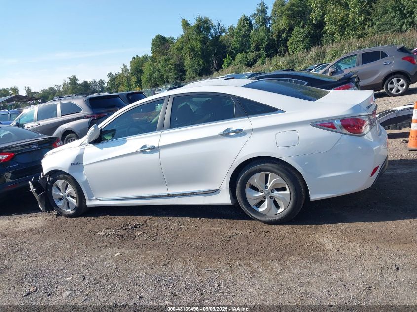 2015 Hyundai Sonata Hybrid VIN: KMHEC4A43FA119911 Lot: 43139496