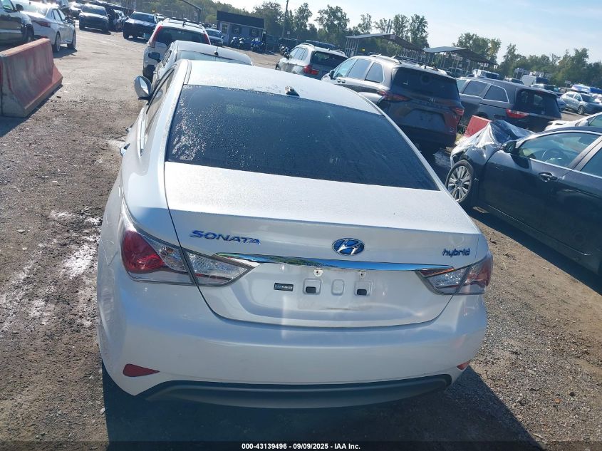 2015 Hyundai Sonata Hybrid VIN: KMHEC4A43FA119911 Lot: 43139496