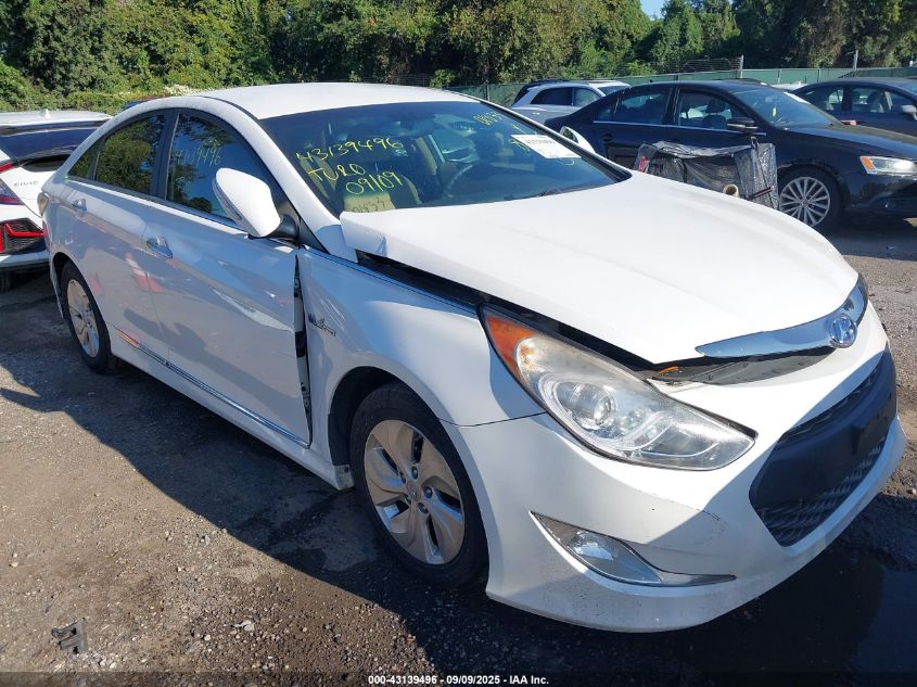 2015 Hyundai Sonata Hybrid VIN: KMHEC4A43FA119911 Lot: 43139496